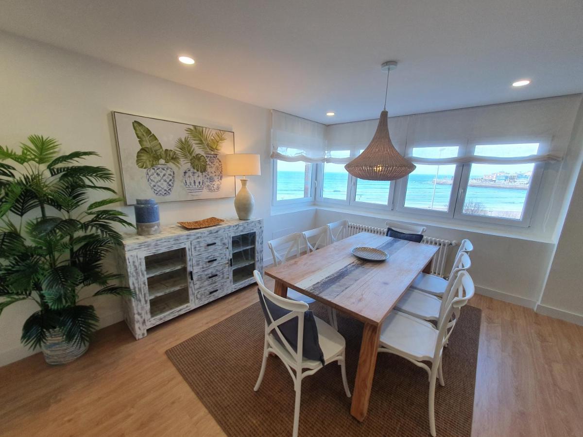 Playa 12 - El Lujo De Estar En 1ª Linea De Playa - Vut-4043-As Apartment Хихон Екстериор снимка